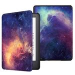 FINTIE Slimshell Case for All-New Kindle 10th Generation 2019 Release (Model No. J9G29R) - Lightweight Protective Cover with Auto Sleep/Wake, (Not Fit Kindle Paperwhite), Galaxy