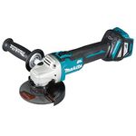 Makita DGA511Z 18V LXT Brushless Cordless 5" Variable Speed Angle Grinder with XPT, AFT, ADT & Thumb Switch w/Lock-On (Tool Only)