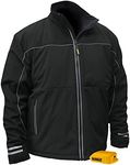 DEWALT DCHJ072B Heated Lightweight Soft Shell Jacket, Black, XL