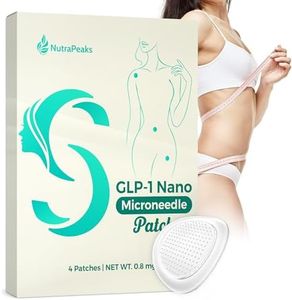 NutraPeaks GLP-1 Nano Patch, Firming Skin and Body Shaping Care Patch, Body Care Pat-ch Gentle Soothing Massage with Ginger Extract for Women Girls Natural Ingredients, Mild - 4 Patches