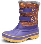 DREAM PAIRS Boys Girls Snow Boots W