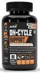 NutriJa On Cycle Support with TUDCA, Cordyceps - Support Liver, Kidney, Heart, Prevents Hair Loss, DHT Blocker, Estrogen Blocker (90 Capsules)