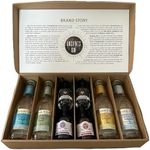 Ancients Gin Gin Gift Set Paired with Premium Fever Tree Tonic Water Mixers - Gift For Her, Gift For Him Gin Gift Boxes. (4 x 50ml Gin, 4 x 200ml Tonic)