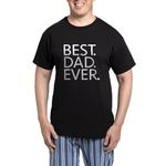 CafePress Best. Dad. Ever. Men's Dark Pajamas Men's Novelty Pyjama Set, Comfortable PJ Sleepwear