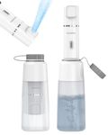 VELOMAX Portable Bidet with 450ML Detachable Bottle, Rechargeable Jet Spray for Travel & Toilet 2 Pressure Modes IPX7 Waterproof Electric Sprayer with 830mAh Battery for Men, Women, Postpartum(White)