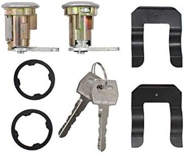 New Pair of Door Lock Cylinder Keys for Ford E-150 E-250 E-350 E-100 Truck Van Granada Mustang Pinto Thunderbird Bronco F-100 F-150 F-250 LTD Maverick Mercury Monarch Bobcat Capri