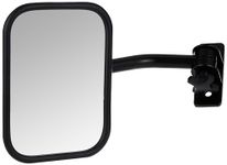 Rugged Ridge 11025.12 Black Rectangular Quick Release Mirrors - Pair