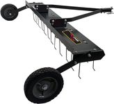 Brinly DT-480BH-A 48" Tow Behind Grass Dethatcher, Removes Thatch from Large Lawns in Less Time