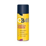 OB41 Electrical Contact Cleaner, General Purpose Cleaning, Ideal For Removing Stains, Coatings, Oil, and More From Electrical Contacts. Size - 400ml