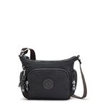 Kipling Gabbie Mini Printed Crossbody Bag, Black Noir