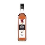 1883 Maison Routin Premium Lychee Syrup for Cocktails & Mocktails Glass 1L