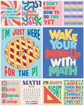 S&O Math Posters for Elementary School - Math Classroom Decor - Classroom Posters for Math - Math Posters for Middle School - High School Classroom Decor - Inspirational Posters for Classroom - 10PC