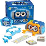 Learning Resources Botley the Coding Robot 2.0 - 46 pieces, Ages 5+ Coding Robot for Kids, STEM Toys, Programming for Kids, Electronic Learning for Kids, Screen-Free Toys