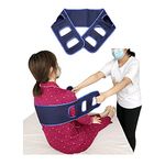 NEPPT Transfer Board Patient Lift Slide Transfer Belt Medical Lifting Sling Transferring Sliding Mobility Assistance Devices Nursing Gait Belt - Bed to Wheelchair/Chair (Blue)