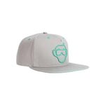 URBAN MONKEY Mint Monkey 100% Cotton Grey Baseball Cap for Men & Women | Comfort and Style Sports Cap, Designed & Seeking The Perfect Fashion | One Size Fits Most