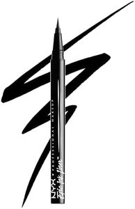 NYX PROFESSIONAL MAKEUP Epic Ink Liner, Waterproof Liquid Eyeliner - Black, Vegan Formula