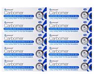 Lumecare Carbomer Cooling and Soothing Eye Gel for Dry Eyes. 10 Tube Multipack