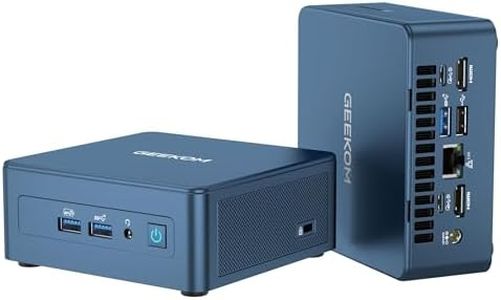GEEKOM IT13 Mini PC (2025 Edition) with 13th Gen Intel i9-13900HK, NUC 13 Mini Computers(14C/20T), 32GB RAM&1TB M.2 2280 NVMe Gen4*4 SSD, Windows 11 Pro Wi-Fi 6E/BT 5.2/USB 4.0/2.5G LAN
