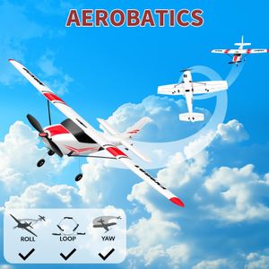 HAWK'S WORK 4-Channel RC Plane – Remote Control Airplane Toy