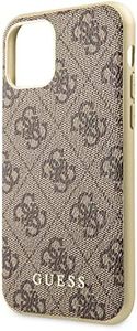 CG MOBILE Coque pour Iphone 11 Guess 4G Marron