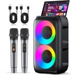 HEEBUKE Karaoke Machine, Portable B