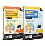 Gurukul By Oswal Chapterwise MCQs & Objective Series Vol I & II Bundle for ICSE 10 Exam 2025 (Set of 2) - English, History & Civics, Geography, Computers, Physics, Chemistry, Maths, Biology