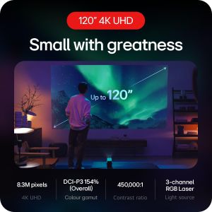 LG CineBeam Q 4K Projector – Ultra HD Home Theater Display