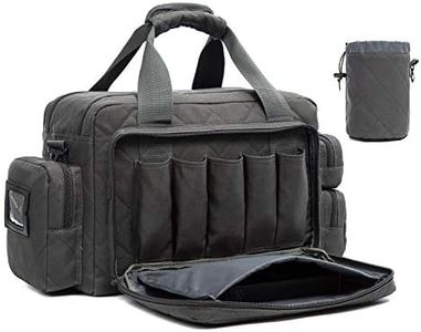 AUMTISC Fundas de Pistola Blandas Bolsa de Pistola táctica Deluxe Acolchado Campo de Tiro de Pistola Bolsas de Campo de Tiro de Caza Gris
