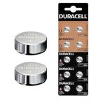 Duruacell LR44/A76/V13GA 1.5V Alkaline Button Cell Battery (10 Count Pack)