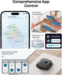 eufy E25 Omni Robot Vacuum and Mop – Smart Floor Cleaning