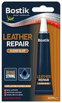 Bostik Leather Repair Glue Clear - 20ml Tube - Extra Strong Quick Drying - Flexible Bond - Water Resistant