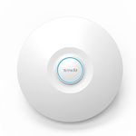 Tenda i29 AX3000 Dual Band Gigabit Wireless Access Point, Ceiling Mount WiFi Access Point, Coverage 3200 sq.ft|PoE Powered|Surport IEEE 802.11ax Wave 2 and MU-MIMO (White)