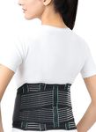 TYNOR Back Support Belt, Black, Medium, 1 Unit