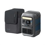 Anker SOLIX C300 Portable Power Station with Carrying Case, 288Wh LiFePO4 Battery, 300W (Peak 600W) Solar Generator, 140W Fast Charge, for Camping, Outdoors, Travel & Emergency