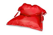 Fatboy Buggle-up Bean Bag Chair - Large Bean Bags for Adult & Kids - Giant Beanbag - Big Bean Bag Couch - Bean Bag Filling Included - For Indoor Use - 185 x 137 cm - Red