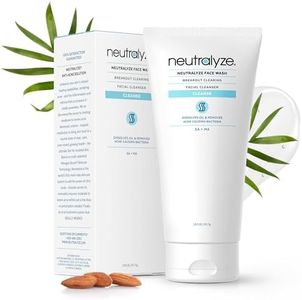 Neutralyze Maximum Strength 2% Salicylic & Mandelic Acid Face Wash, Medical Grade Facial Cleanser for Acne Prone Skin (90+ Day)