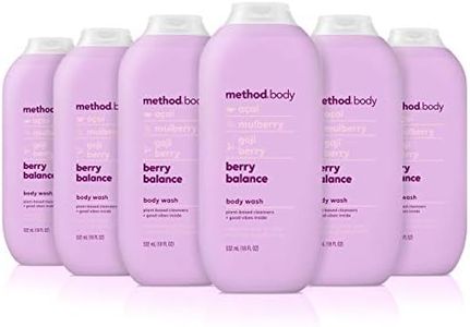 Method Body Wash, Berry Balance, 18 oz, 6 pack, Packaging May Vary