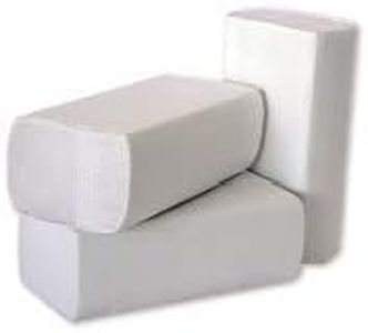 Z Fold Strong White Soft 2ply Embossed Hand Towel Narrow 20cm Wide x 24cm Long, 15 Sleeves Case 3000 (Fits Kimberley Clark Dispensers Also)