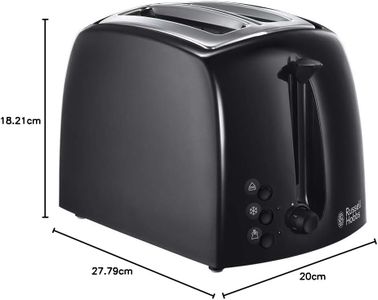 Russell Hobbs 2-Slice Toaster – Black