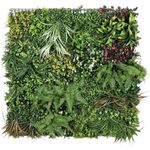 Garden Hub Artificial UV Vertical Garden Wall Matt/Panels/Grass for Home Decoration (1mtr X 1mtr, 10.76sqft)