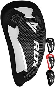 RDX Groin Cup for MMA, Boxing, Training and Muay Thai, Protector Shield with Tri Ventilated Holes for Air Flow Used for Men Kickboxing, BJJ, Karate, Martial Arts, Taekwondo, BJJ, Sparring