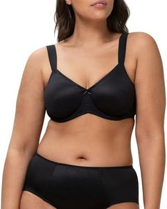 Triumph Women's Essential Minimizer W X T-Shirt Bra, Black, 42C (Manufacturer Size: 95C)