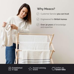 Meaco 12L Dehumidifier and Air Purifier – Compact Home Moisture Control