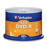 Verbatim DVD-R Blank Discs AZO Dye 
