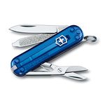 Victorinox Swiss Army Classic SD Pocket Knife, Translucent Sapphire, 58MM