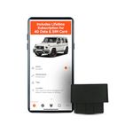 4G GPS Tracker for Vehicles No Monthly Fee, Vehicle Location, Speed Monitoring, Geofence, Accident Notification, No Activation or Hidden Fees. No Subscription. Plug and Play Installation. OBD-2