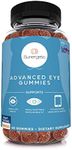 Premium Eye Support Gummies–Lutein Gummies with Zeaxanthin Supports Overall Eye Health, Vision & Macular Health–Clinically Studied Lutein & Zeaxanthin Gummies with Lutemax 2020-60 Eye Gummies