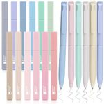 DazSpirit 12 Pastel No Bleed Highlighters and 6 Multicolor Fineliner Pens Set, Cute Aesthetic Assorted Colors Markers for Bible Studying Journaling Office School Supplies, Quick Dry