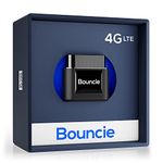 Bouncie GPS Car Tracker [4G LTE], Vehicle Location, Route History, Speed Monitoring, Accident Notification, GeoFence, No Activation Fees, Cancel Anytime, Family or Fleets