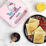 Uncanny Brands Hello Kitty Waffle Maker - Make Double Hello Kitty Waffles - Kitchen Appliance